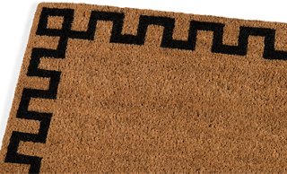 Erin Gates 1'6"x2'6" Greek Key Border Doormat, Natural One Kings Lane