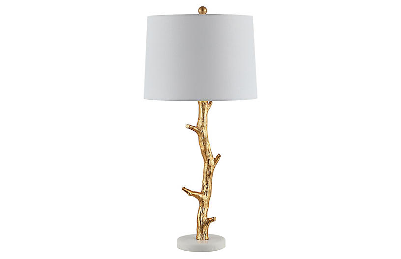Gianna Tree Branch Table Lamp Gold, Table Lamp Tree Branches