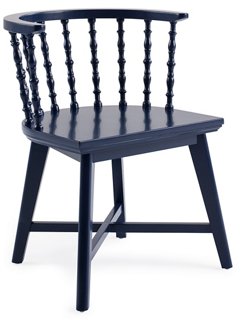 Wythe Windsor Chair Navy