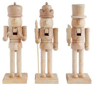 working wooden nutcracker