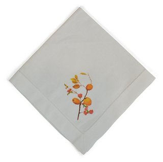 Quince Dinner Napkin - White - The French Bee