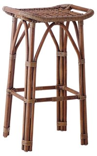 Sika Design Salsa Rattan Barstool Antique One Kings Lane