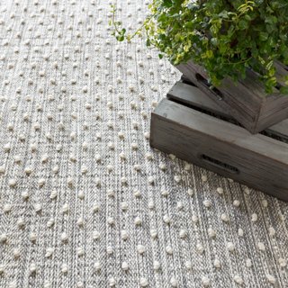 DASH & ALBERT Hobnail Indoor/Outdoor Rug, Gray One Kings Lane