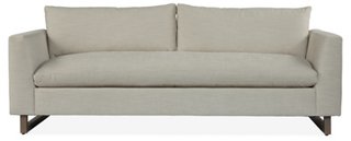 Dolby Bench-Seat Sofa, Cream