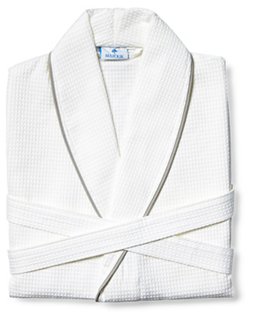 Waffle Spa Robe - White - Matouk