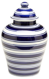 11 Soroa Classic Ginger Jar Blue White One Kings Lane