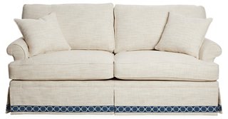 Miles Talbott Montrose Sofa Ivory Crypton One Kings Lane