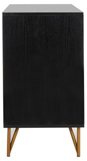 Maris Media Black/Gold One Kings Lane