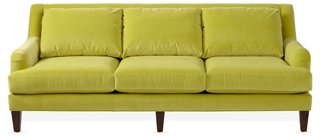chartreuse sofa living room