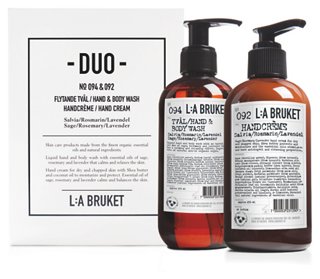 L:A Bruket Sage Hand Wash/Cream Duo Kit