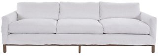 White Linen sofa