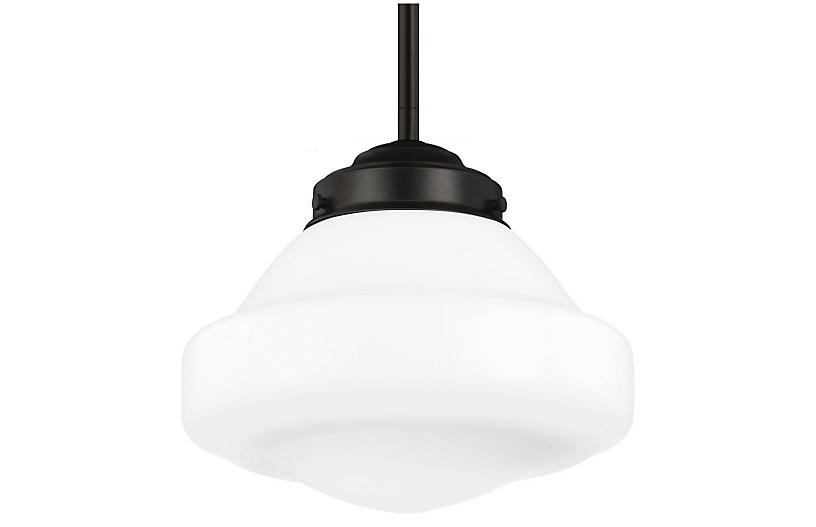 Mica Pendant - Oil Rubbed Bronze - Feiss