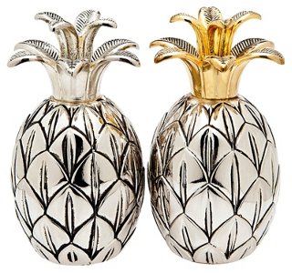 Pineapple Salt & Pepper Shakers