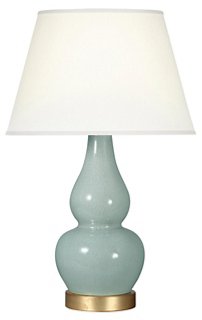 One Kings Lane - Eureka Table Lamp, Smoke Blue | One Kings ...