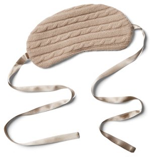 cashmere silk eye mask