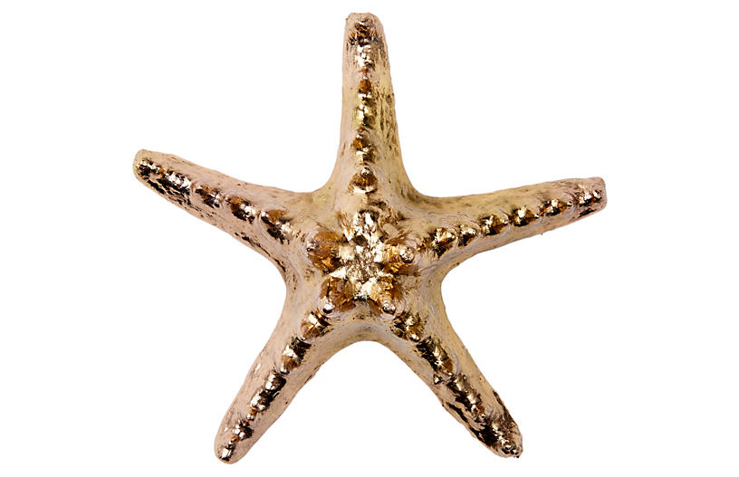 Gold-Plated Knobby Starfish