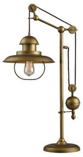 Farmhouse Table Lamp - Bronze