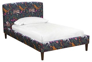 navy kids bed