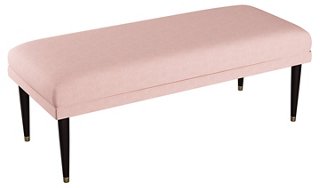 Alameda Bench Blush One Kings Lane Brands One Kings Lane