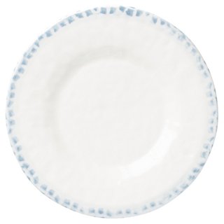 Mosaico Dinner Plate - Blue/White - VIETRI