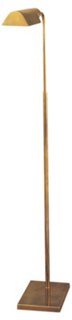 Library Adjustable Floor Lamp - Brass - Visual Comfort & Co.