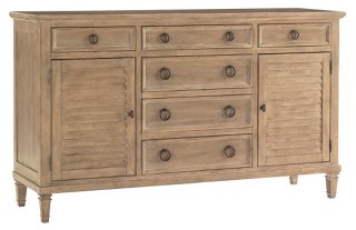 Point Sur Shutter Sideboard, Cashew