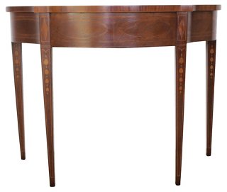 The Blue Pagoda Baker Demilune Console One Kings Lane