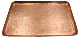 Rose Victoria Antique English Copper Serving Tray One Kings Lane
