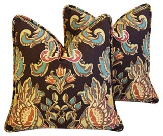 Old World Design Linen Pillows Pr Decorative Accents Sale By