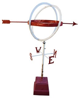 Mike Seratt Of The Prized Pig Armillary Sphere Weathervane W Stand One Kings Lane