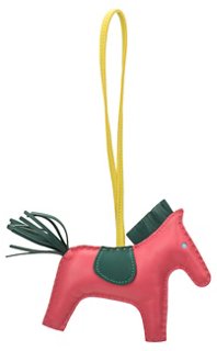 Hermes Mm Rose Azalee Rodeo Bag Charm Bags Accessories Gifts Accessories Decor One Kings Lane