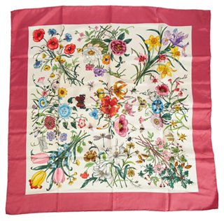Vintage Lux Gucci Accornero Flower Scarf One Kings Lane Vintage floral a nice pattern you can use for your designs. vintage lux gucci accornero flower