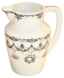 Early-20th-C. English Pitcher