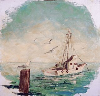Fishing Boat Harbor Artifax Antiques Brands One Kings Lane