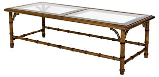 Janney S Collection Faux Bamboo Coffee Table By Lane One Kings