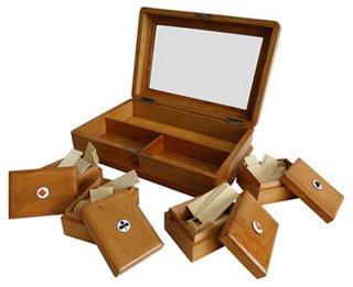 English Game Box W Counters Decorative Games Sporting Goods