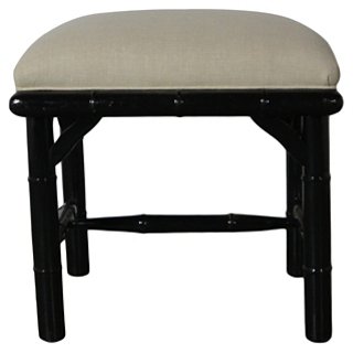 Faux Bamboo Bench Theodora Antiques Design Brands One
